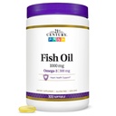 21. Yüzyıl Balık Yağı 1000 mg Softgels, 300 Kont