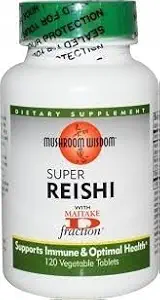 Mushroom Bilge, Inc. - Super Reishi 120 vtabs Tarafından MUSHROOM WISDOM