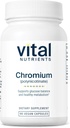 Vital Nutrients Chromium Polynicotinate 200 Live Fat ve Carbohidrat Metabolism | Cholesterol Bakım Supplement | Gluten, Dairy, Soy Free | Non-GMO | 90 Capsules
