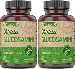 DEVA Vegan Glucosamine 90 Tabs (πακέτο του 2)