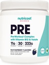 Nutricost Pre-Workout Toz for Women, Blue Raspberry, 30 Hizmet