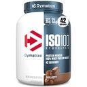ISO100 Hydrolyzed Protein Tozunu,% 100 Whey Isolate proteini, Protein 25g, 5.5g BCAAs, Gluten Free, Fast Absorbing, Easy Digesting, Gourmet, Chocolate 3 Pound 42 Hizmet)