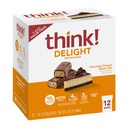 Düşün! Antilight protein Bars, Chocolate Peanut Butter Pie, Low Sugar & Low Carb Gluten-Free Snack, Keto Friendly Snacks, 12 Count (Pazar Mayıs Vary)