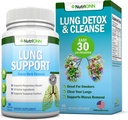Lung Detox ve Cleanse - Dumanlılar için Büyük - Ekstra Güç -% Herbal Lung Health Supplements - Mucus Removal Support - Propiratory Health - Natural Way to Keep Your Lungs Clear