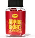 BUBS Naturals Apple Cider Vinegar Gummies with The Mother, All Natural Vegan ACV Gummy Vitamins, Supports Detox, Digestion & Energy Alert with B Vitamins, 60 Count