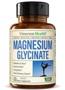 Καθαρό Γλυκινικό Μαγνήσιο 200mg (Glicinato de Magnesio) – Συμπλήρωμα χημικού μαγνησίου για τον ύπνο, την χαλάρωση, την ευεξία των μυών και των γυναικών – Καλύτερα Απορροφημένο από Κιτρικό ή Οξείδιο – 60 Κάψουλες Vegan