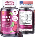Yüksek Kan basıncı için Arıt Chews - Amerika'da Tart Cherry ile Yapılan Arıt Kökleri - Enerji ve Kartio Health için Nitrik Çimento Supplements - Vegan, No GMO, Pectin Based - for Women and Men, 60 Adet
