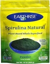 Dünyarise Spirulina Natural Toz 16oz, Doğal Premium Spirulina Kaliforniya- Vegan, Gluten Free, Keto Friendly, Non -GMO Super Food yüksek in Vitamins & Minerals. (1 LB)