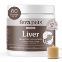 Fera Pets Butle, Choline & Turmeric - Organik Botanik - Liver Function, Immunity, Detoxification, & Metabolic Function - Toz - 60 Scoops