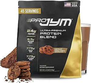 Pro JYM Chocolate Cookie Crunch Protein Tozu - Whey proteini, Vakain, ve Süt Proteinleri, Erkekler ve Kadınlar için Lean Muscle Building, JYM Supplement Science, 45 Hizmetler