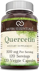 Quercetin 500 mg 120 κάψουλες Veggie συμπλήρωμα 