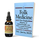 J.CROW'S® Lugol'un% 2 Iodine Çözüm & 'Folk Medicine' Book Sche: Essential Iodine Formulation 1829 Paired with a New England Almanac of Natural Health Care Knowledge