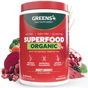 Greens+ Organik Reds Superfood Toz, Antioksi, Polyol, Morning Kick, Energy, Vitality Boost, Beslenme, Vibrant Health, Vegan Soy/Dairy/Gluten Free(8.46oz)