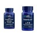 Επέκταση ζωής Super Omega-3 Plus EPA/DHA ιχθυέλαιο, Sesame Lignans & βιταμίνη D3 125 mcg (5000 IU), υγεία των οστών, απόδοση του εγκεφάλου