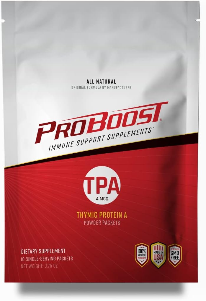 Yourmic protein A Toz Packets (4 McG TPA) – Immune System Support Supplement - All Natural, Non-GMO Formula - 10 Packets