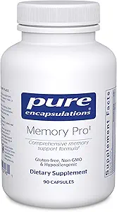 Pure Encapsulations Memory Pro | Comprehensive Memory Support Formula | 90 Capsules
