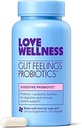 Love Wellness Gut Feels Probiyotik | Gut Health for Women, Digestion Relief & Immune Support Supplement | Womens Probiyotik for Gas Relief | 3 Milyar CFU | Güvenli Prebiyotik ve Postbiyotik | 30 Count
