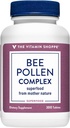 The Vitamin Shoppe Bee Pollen Complex 1.000MG, Superfood with Bee Propolis and Royal Jelly, Εποχιακή υποστήριξη ανοσοποιητικού συστήματος (300 δισκία)