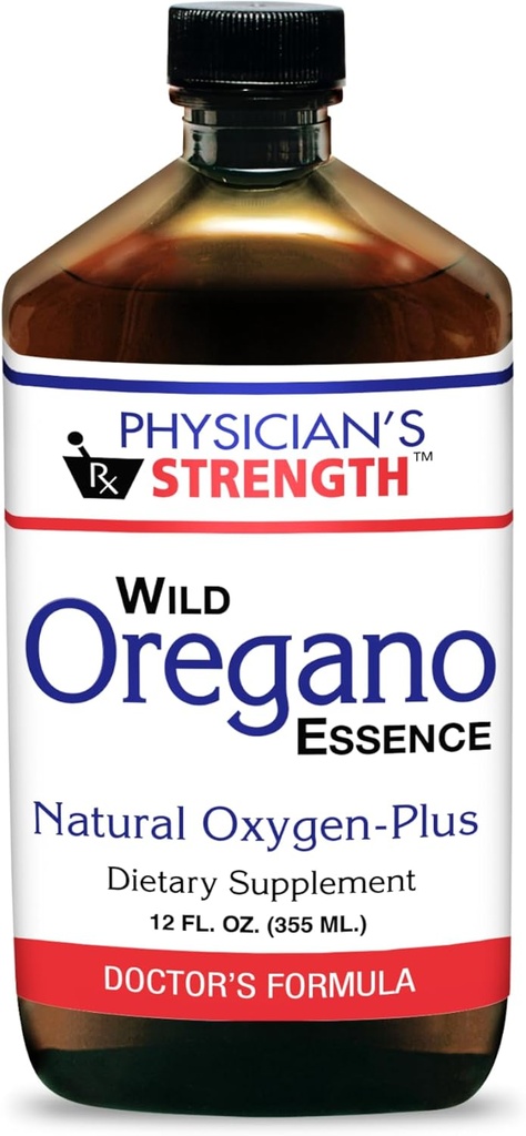 Δύναμη του γιατρού Άγριο Ρίγανο Essence - 12 fl oz - Όλα-φυσικά Hydrosol - Υποστηρίζει επίπεδα οξυγόνου - Μη-ΓΤΟ & Χημικά Δωρεάν - 12 Υπηρεσίες