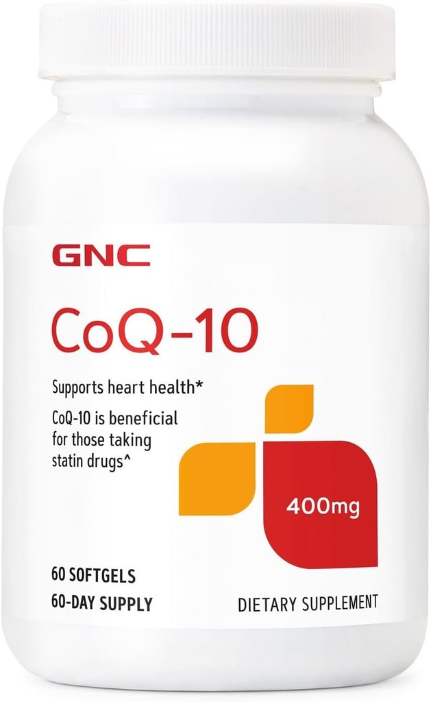GNC CoQ-10 400 mg | Kalp Sağlığı | 60 Kont