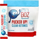 Dr. Boz - Pucker UP! Clear Ketones, 20 Packets - Pure Liquid BHB - Hızlı Exojen Ketonlar - Enerji ve Clarity - Max Strength - Quality Tested - ABD'de Made - Keto Diyet - 0.34oz (10 ml)