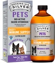 Sovereign Silver Pets Immune Support - Colloidal Silver, Bio-Active Silver Hydrosol, köpekler ve kediler için, 10 ppm, Liquid Twist Top, 16 Fl Oz, (473 mL)