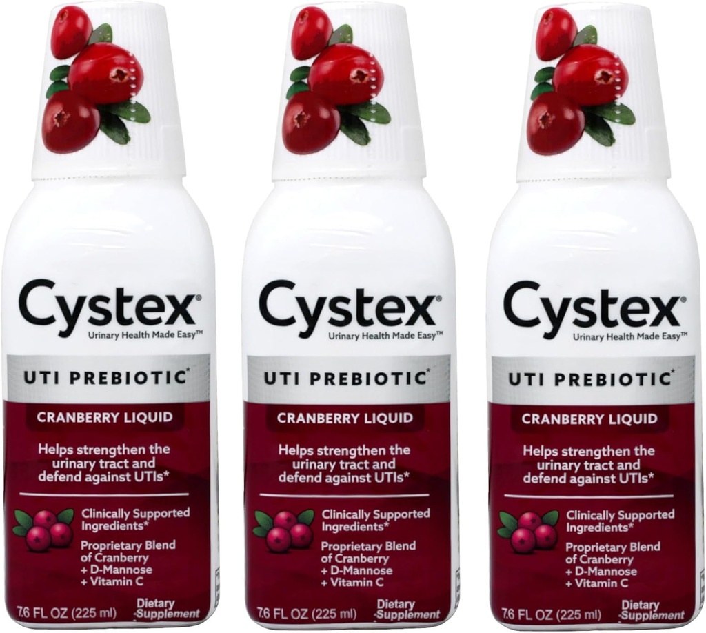 Cystex Urinary Health Care Cranberry 7.6 Fl Oz (Pack of 3)