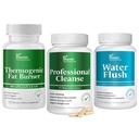 DR VITAMIN SOLUTIONS Θερμογόνος καύση λίπους, 15 ημέρα καθαρισμού, Flush νερού, απώλεια βάρους για γυναίκες & άνδρες Bundle, 180 κάψουλες