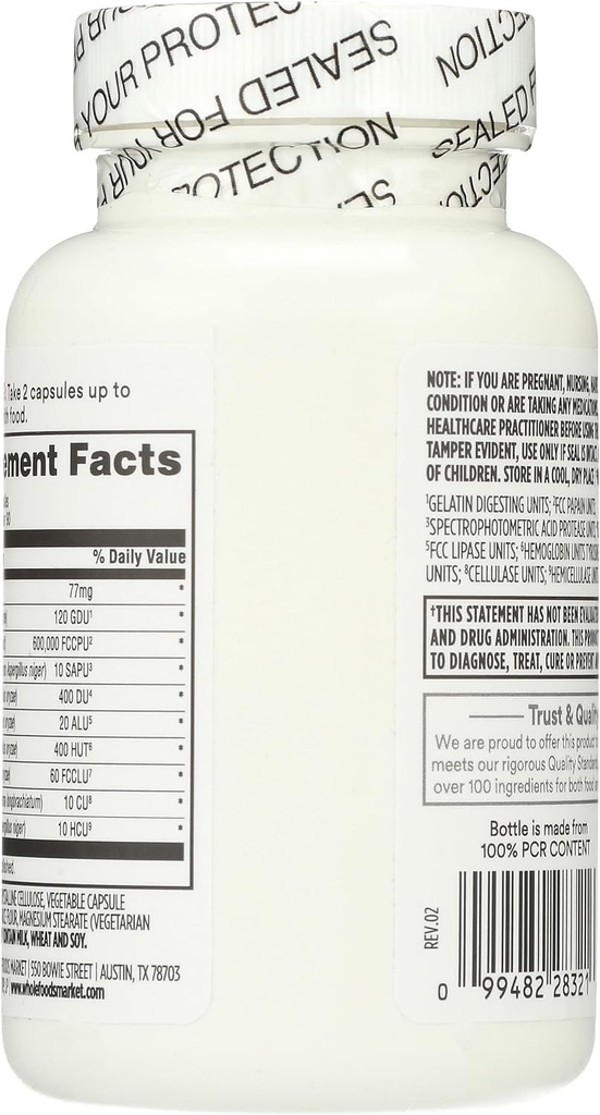 Tüm Gıdalar Pazarı, Wholezyme, 180 Kont (Pack of 2)