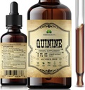 Quinine Liquid Extract 2oz – Restless Legs Sendromu Relief & Leg Cramps PM Nighttime Cramp Relief – All-Doal Cinchona Officinalis Bark Tincture for Cramp Defense, Digestive Health & Immune Support