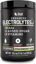 Zeal Naturals Electrolyte Toz Kurtarma İçgörü (90 Hizmetler | Strawberry Kiwi) w 0 Sugar +BCAAs +B-Vitamins Electrolyte Supplement w Pyum çinko & Magnezyum için Hydration - Keto Electrolytes