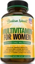 Kadınlar Multivitamin Supplement. A C D E & Vitamin B Kompleksi. Immune & Kadın Desteği + Antioksi & Natural Energizers. ABD'de yapılan Gluten Free,60 Caps