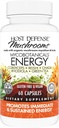 Host Defense MycoBotanicals Energy* Capsules - Energy & Respiratory Support Supplement - Herbal Green Tea Capsules - Respiratory Supplement with Cordyceps, Reishi & Chaga - 60 Capsules (30 Servisler)