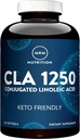 MRM Beslenme CLA 1250 | Keto Friendly |% 80 CLA High Potency | 1000 mg CLA per Capsule | Sağlıklı yağlar | Gluten-Free | 30 Servisler