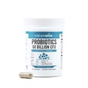 NatureWise Probiyotiks 60 Milyar CFU - 17 Strains + Organik Prebiyotikler - Immune, Digestive & Gut Health Support for Women & Men - Vegetarian, Gluten-Free, Non-GMO - 30 Capsules [Month Supply]