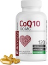 Bronson CoQ10 100 MG Παραγωγή Κυτταρικής Ενέργειας υψηλής ισχύος, 120 κάψουλες χορτοφάγων