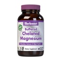 Bluebonnet Beslenme Albion Buffered Chelated Magnezyum 200 mg, Oksit Magnezyum, Stres Yardımı, Vegan, GMO, Gluten Free, Soy Free, Milk Free, Kosher, 60 Sebze Kapsülleri, 1 Ay Supply