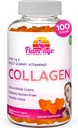 Collagen Gummies- Natural Marine Collagen for Women, and Men- Collagen Supplements for Skin Hair, Nails- Hydrolyzed Type 2 & 1 3- Pills and Tozs - No Gelatin, Kosher, Halal- 100 Ct.