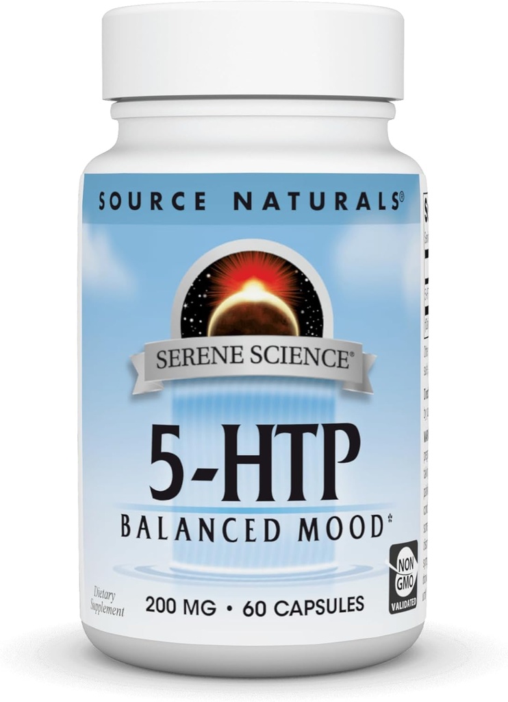 Source Naturals Serene Science 5HTP 200 mg - 60 Capsules