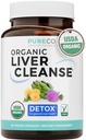 Organic Liver Cleanse Detox & Repair (Vegan, Non-GMO) εκχύλισμα γαϊδουράγκαθου (80% Silymarin), ρίζα δαντελίων, φύλλο Artichoke, κίτρινη προβλήτα - συμπλήρωμα στήριξης της υγείας του ήπατος - 60 κάψουλες (όχι χάπια)