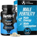 Fertili-T Man Male Ferttitude Support | 1500 MG | 90 Capsules | Boosts Sperm Health, Energy & Wellness | Doğal Ferttitude | Easy-to-Swallow (1)