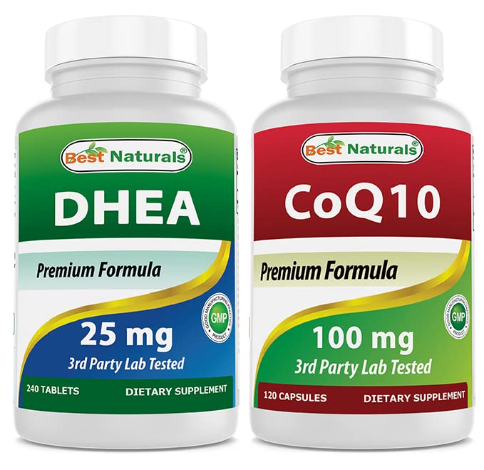 En İyi Doğallar DHEA 100 mg & COQ10 100 mg