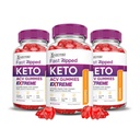 Justified Laboratories (3 Pack Fast Ripped Keto ACV Gummies Extreme 2000MG Fast Ripped Keto Gummies Apple Cider Vinegar Formed with Pomegranate Beet Buice Powder B12 Vegan Non GMO 180 Gummys