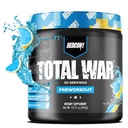REDCON1 Total War Pre Workout - Beta Alanine + Citrulline Malate Keto Friendly Preworkout for Men & Women için 320 mg of Caffeine - Fast Acting - Blue Lemonade (30 hizmet)