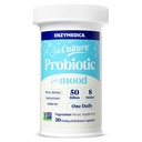 Enzymedica SubCulture Probiyotiks for Mood, Stress, & Sleep, 50 Milyar CFU, Rahatlama, Immune + Digestive Health & Regularity, 30 Countive