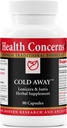 Cold Away - Immune Support & Defense - Cold & Flu Relief için Vitamin Supplement - Immunity System Alert - Licorice Root, Dong Quai, Çin Skullcap & Andrographis - 90 Capsules