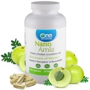 One Planet Nutrition Nano Amla 500 mg Veggie Capsules (120 Hizmet), Amla Fruit Ekstra, Collagen Production & Immune Support, Non-GMO, Vegan, Gluten-Free