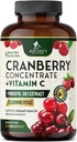 Cranberry Supplement Pills 25.000 mg - Yüksek Potency Vitamin C Cranberry for Women & Men, Urinary Tract Health Support, Sugar Free, Gluten Free, Non-GMO, Cranberry Mechanic - 120 Capsules