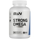 BARE PERFORMANCE NUTRITION, BPN Strong Omega Fish Oil Soft Gel, 1290mg Fish Oil per Capsule, Wild Caught Fish, Sustainably Sourced, IFOS Certified, 30 Servings