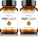 PAPCLEAR Physician Formulated | All Natural Immune Support Supplement | Advanced Powerful Immunity Booster | 21 Vitamins & Nutrients with Organic Shiitake Mushroom & Lycopene | 90 Capsules | Pack of 2